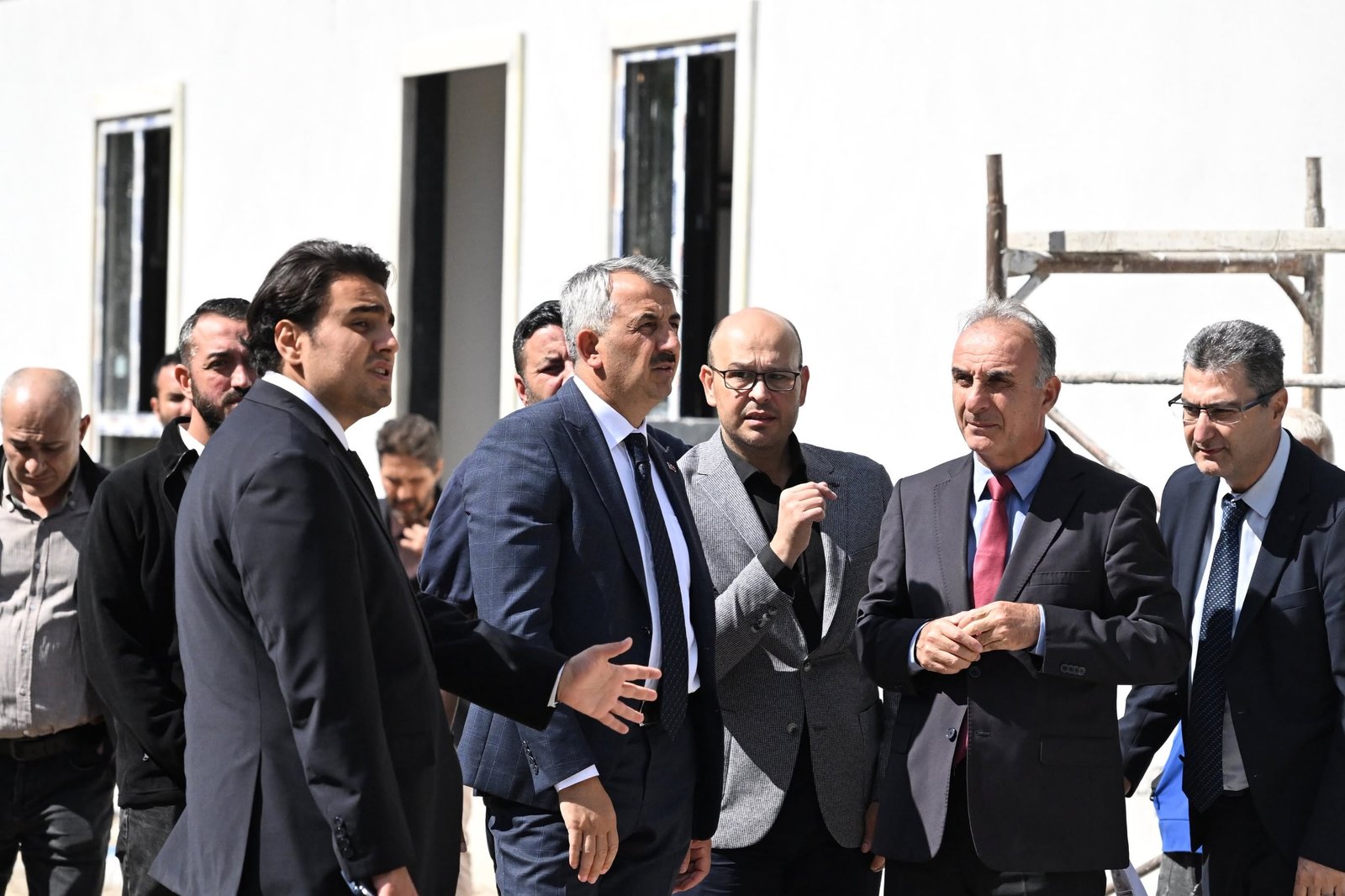 Edirne'de Yıldırım Mahalle Evi'nin yapımı sürüyor