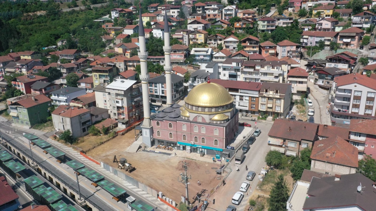 Başaran Camii Çevresi Yeni Yüzüne Kavuşuyor