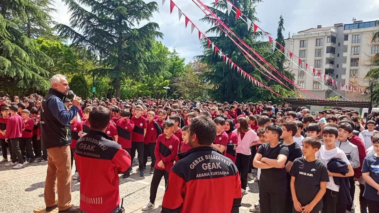 Darıca'da Özel Bireylere Afet Eğitimi