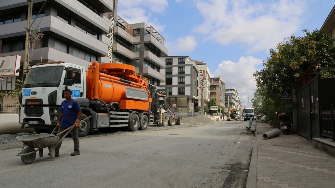 İSU: Yahyakaptan'da altyapı seferberliği, Büyükşehir'den çözüm