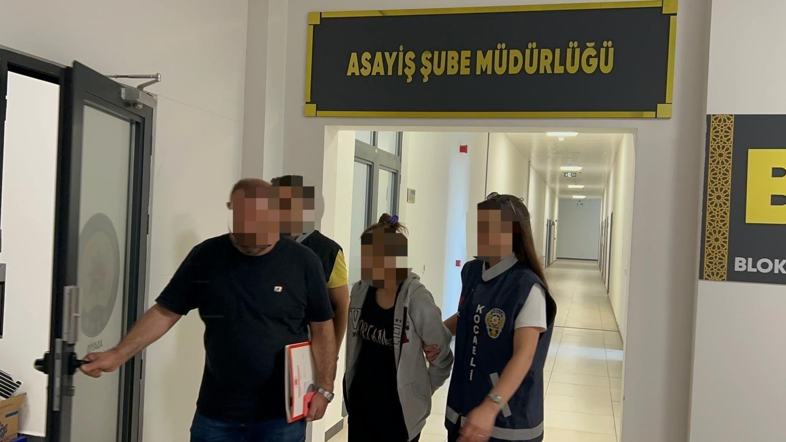 Kocaeli: Evlerden 500 bin TL'lik ziynet çalan kadın tutuklandı