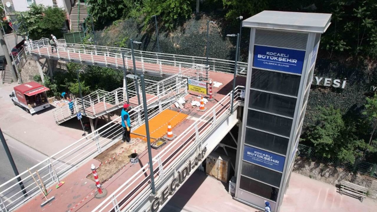 Kocaeli'den Üst Geçitlere Hassas Dokunuş