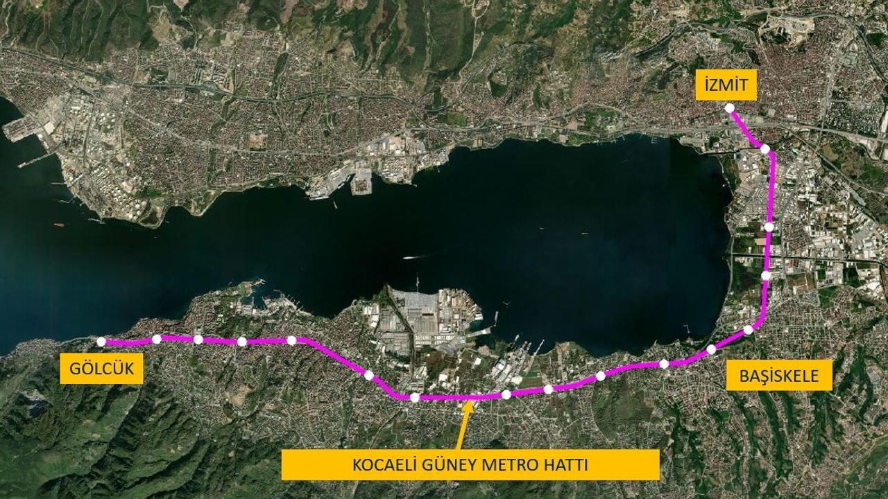 Kocaeli'nin geleceği raylarda: Güney Metro projelendirme ihalesi