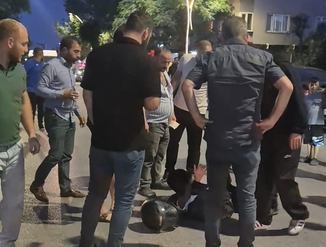 Körfez'de Motokurye Kazası: 1 Yaralı