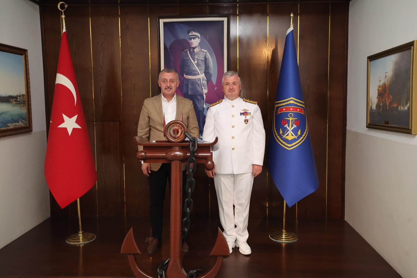 Başkan Büyükakın: Deniz Kuvvetlerimizle gurur duyuyoruz