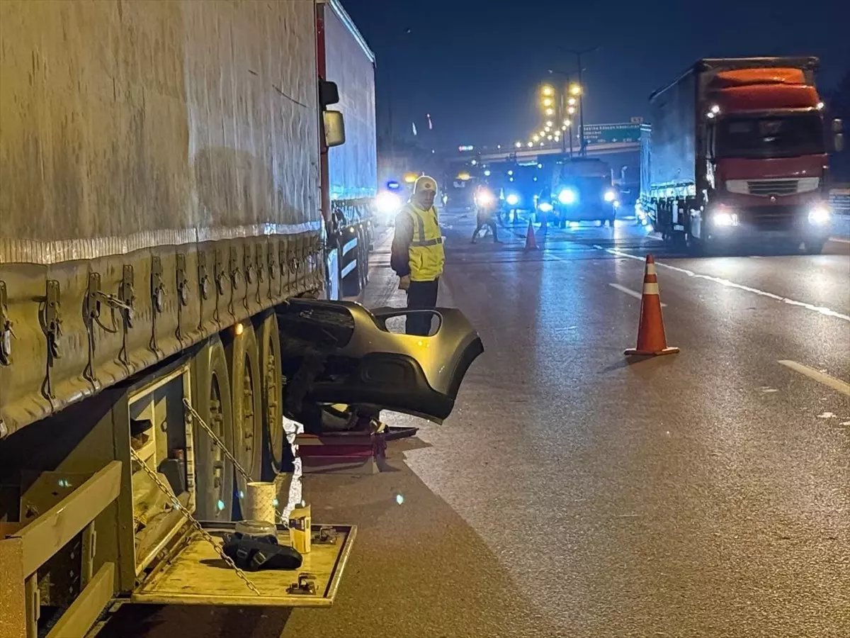 Anadolu Otoyolu'nda Trafik Kazası: Bir Yaralı