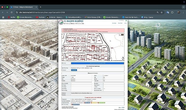 Balçova Belediyesi'nden vatandaşa e-imar kolaylığı
