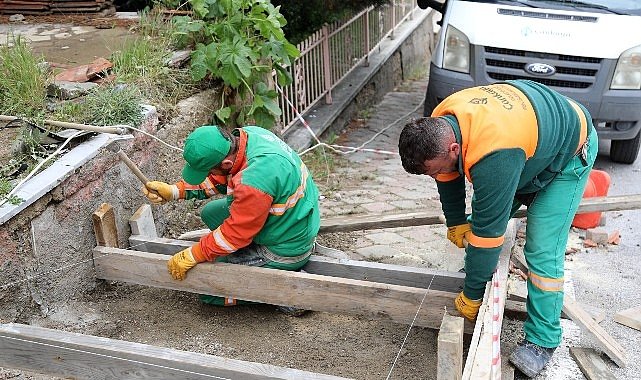 Çankaya'da Merdivenli Yollar Yenileniyor