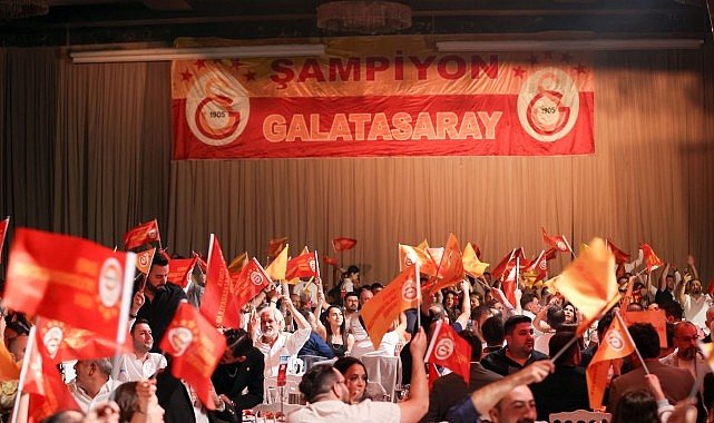 Galatasaray'ın 25. Şampiyonluğu Dedeman Konya'da Görkemli Bir Geceyle Kutlandı