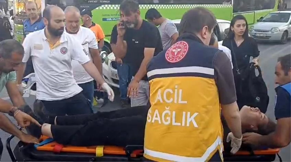 Gebze'de Otomobilin Çarptığı Kadın Yaralandı