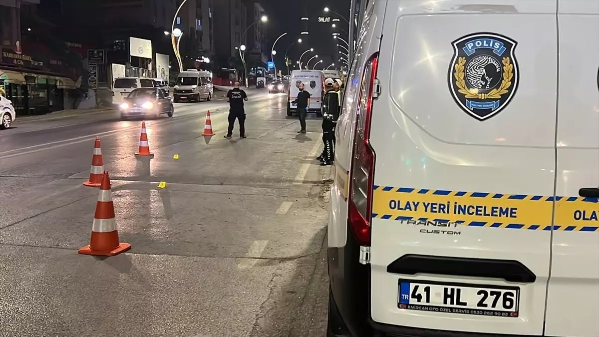 Gebze'de silahlı saldırı: Bir kişi yaralandı