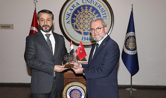 Irak Yükseköğretim ve Bilimsel Araştırmalar Bakanı AL Abbudi'den Rektör Ünüvar'a Ziyaret