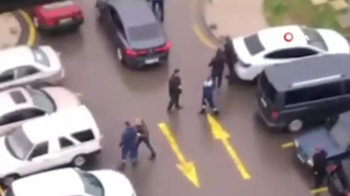 İSS Çalışanlarından Vatandaşa Saldırı Kamerada