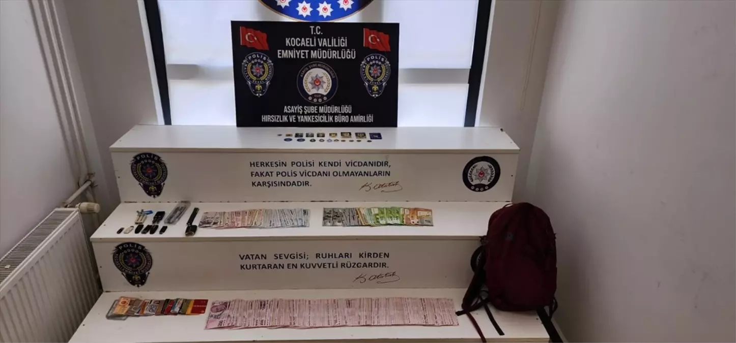 Kocaeli'de 1 Milyon Liralık Hırsızlık Zanlısı Tutuklandı