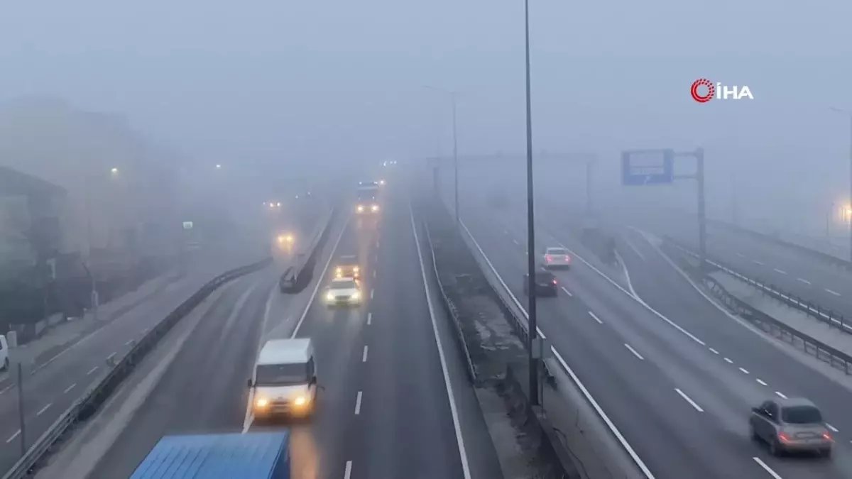 Kocaeli'de Yoğun Sis Etkili