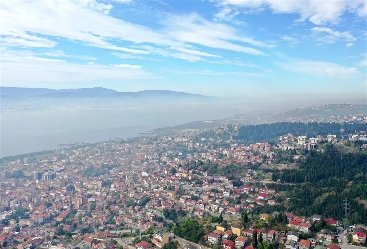 Kocaeli'de Yoğun Sis Görüntüleri