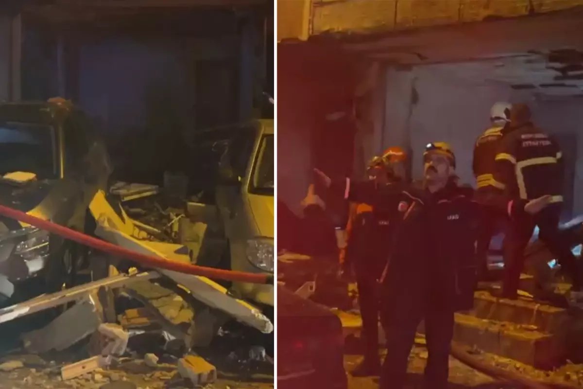 Kocaeli'nde 4 katlı binada patlama