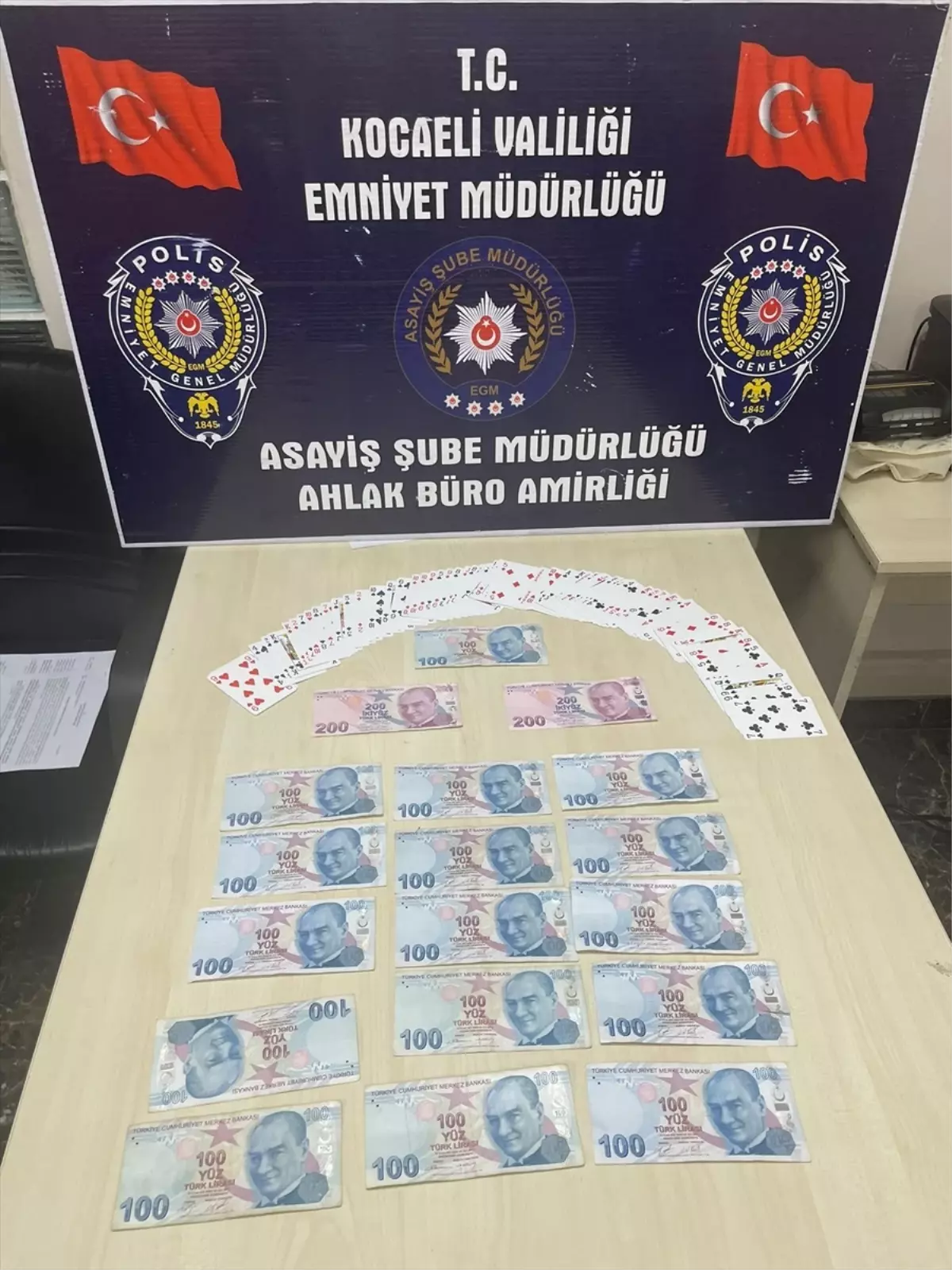 Kumar Operasyonu: Gebze'de 4 Kişiye 25 Bin Lira Ceza