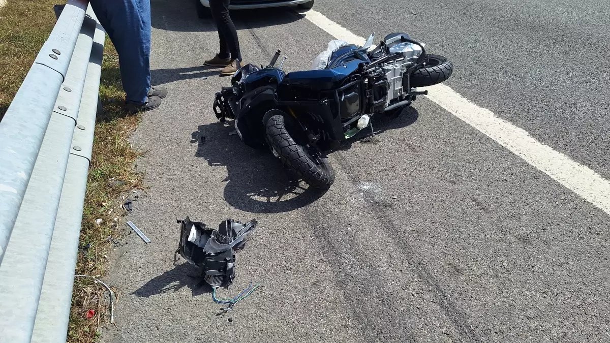 Kuzey Marmara Otoyolu'nda Motosiklet Kazası: 1 Ölü, 1 Yaralı