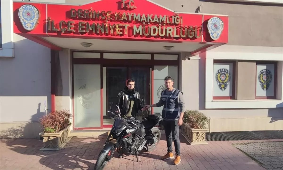 Motosiklet Hırsızlığı Şüphelisi Tutuklandı