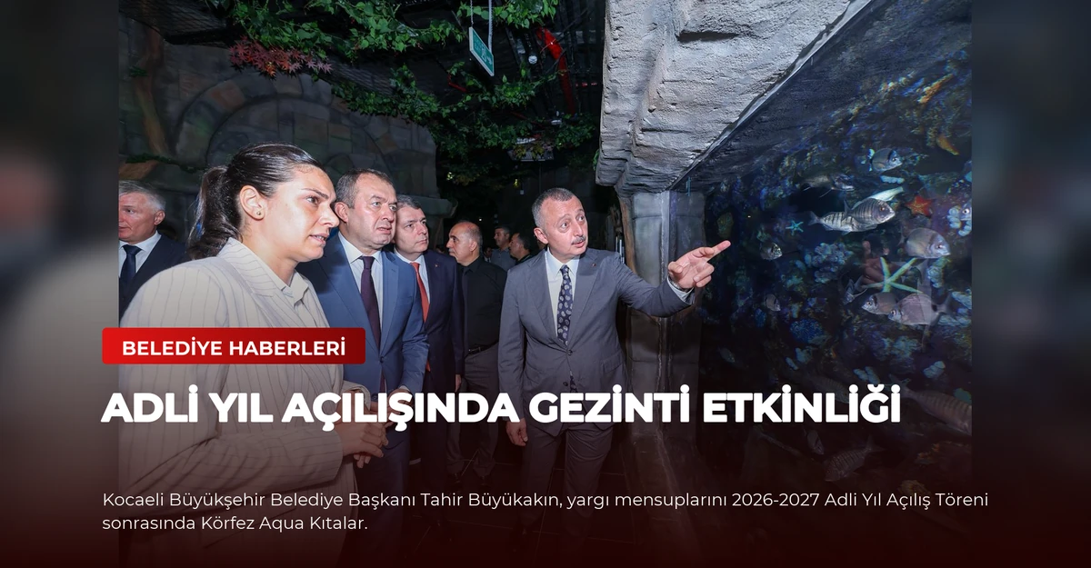 Adli Yıl Açılışında Gezinti Etkinliği