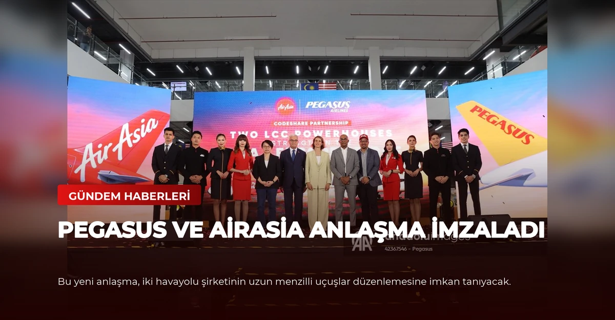 Pegasus ve AirAsia Anlaşma İmzaladı
