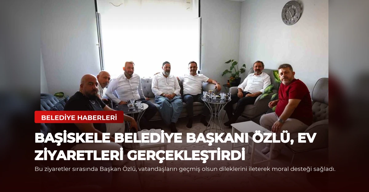 Başiskele Belediye Başkanı Özlü, Ev Ziyaretleri Gerçekleştirdi
