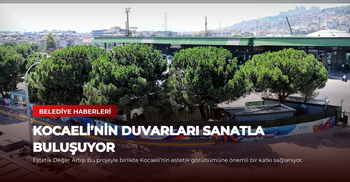 Kocaeli’nin Duvarları Sanatla Buluşuyor