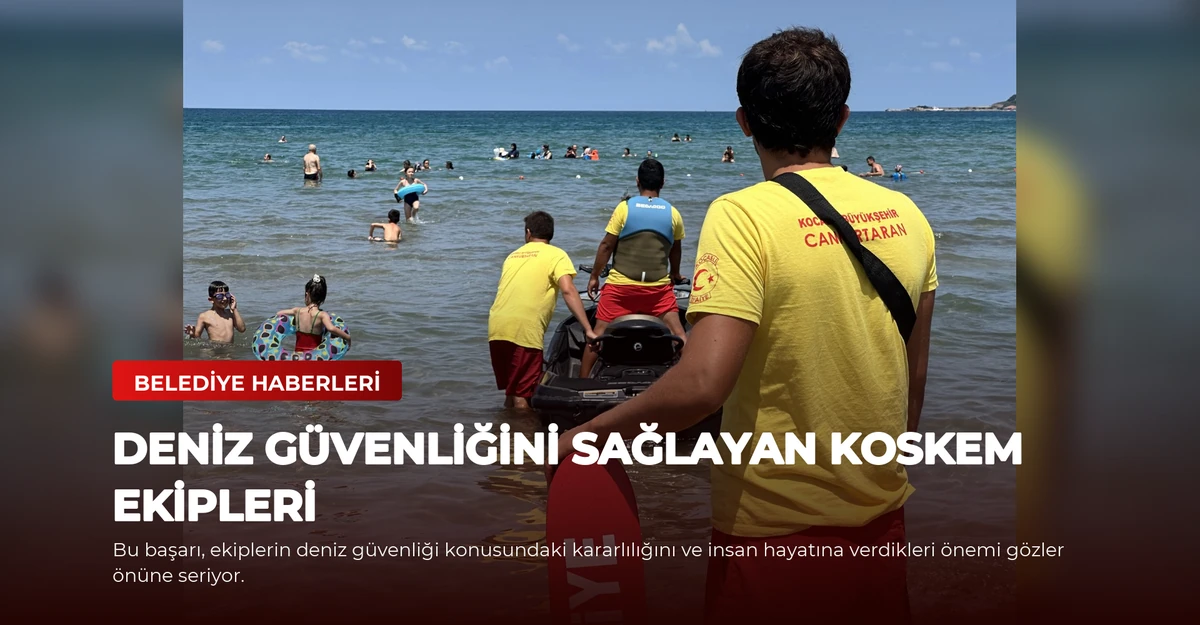 Deniz Güvenliğini Sağlayan KOSKEM Ekipleri