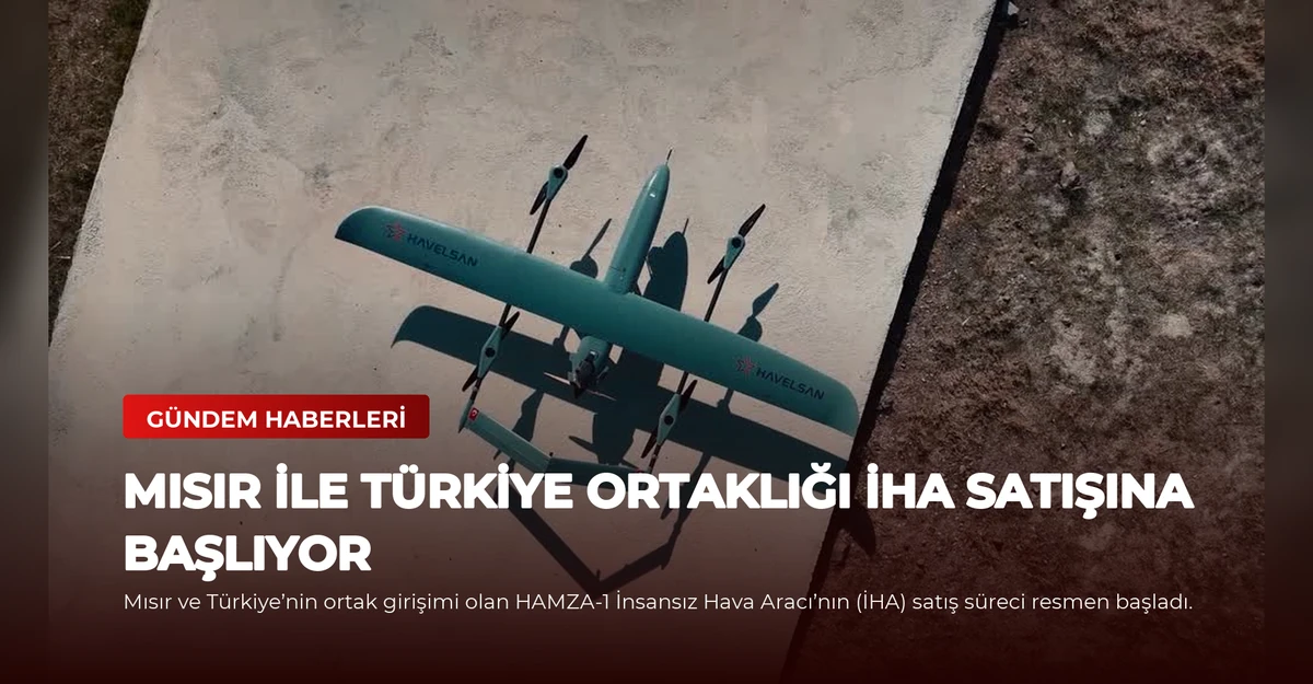Mısır ile Türkiye Ortaklığı İHA Satışına Başlıyor
