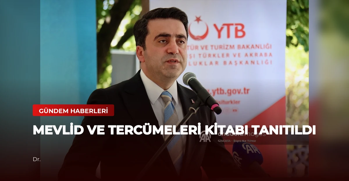 Mevlid ve Tercümeleri Kitabı Tanıtıldı