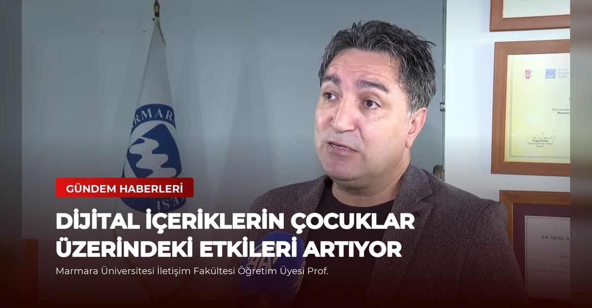 Dijital İçeriklerin Çocuklar Üzerindeki Etkileri Artıyor
