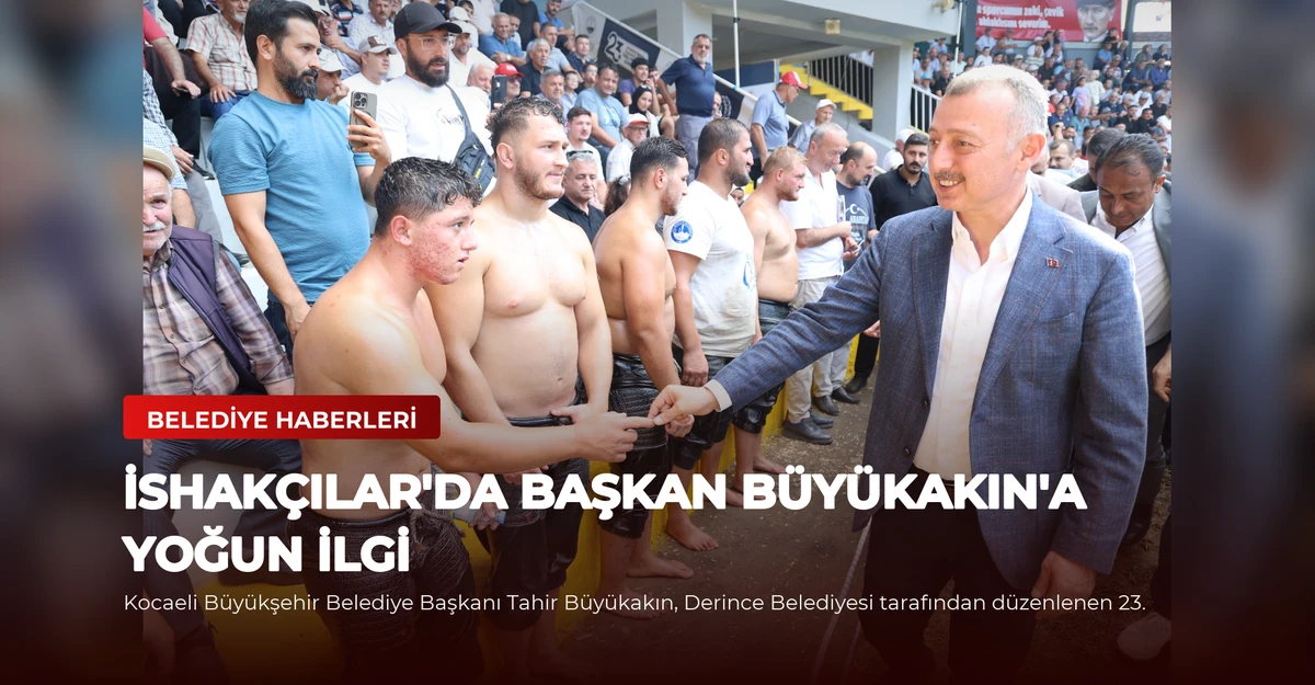 İshakçılar'da Başkan Büyükakın'a Yoğun İlgi