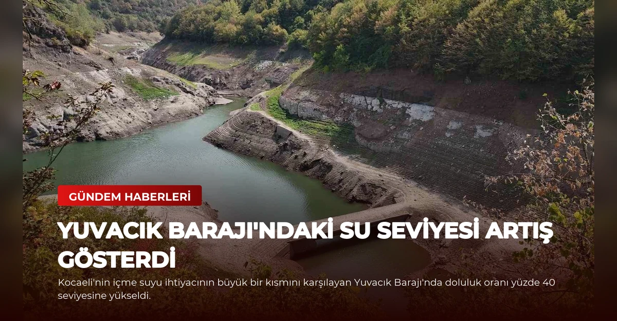 Yuvacık Barajı'ndaki Su Seviyesi Artış Gösterdi