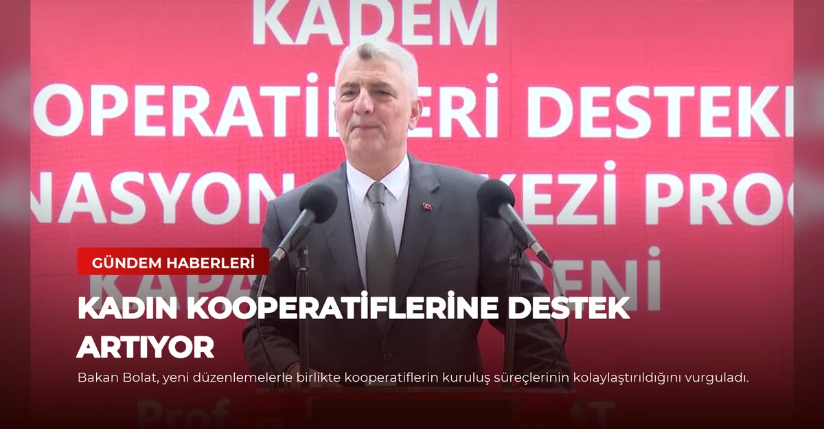 Kadın Kooperatiflerine Destek Artıyor