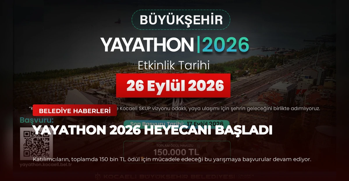 Yayathon 2026 heyecanı başladı