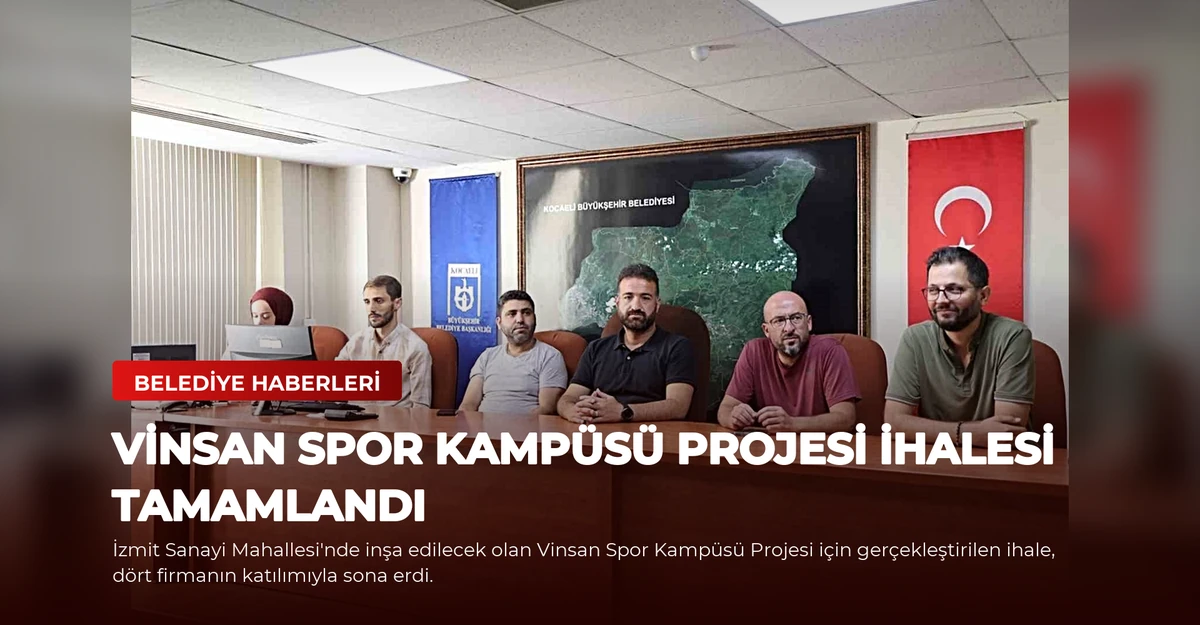 Vinsan Spor Kampüsü Projesi İhalesi Tamamlandı