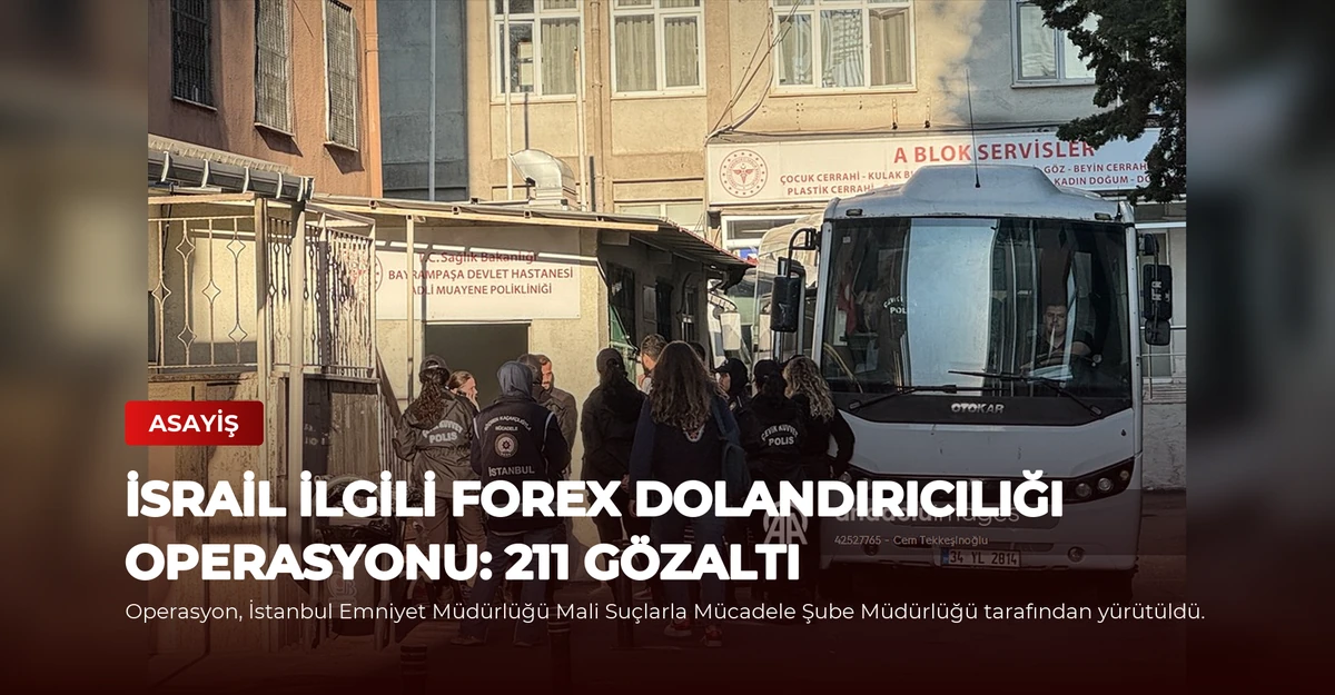 İsrail İlgili Forex Dolandırıcılığı Operasyonu: 211 Gözaltı