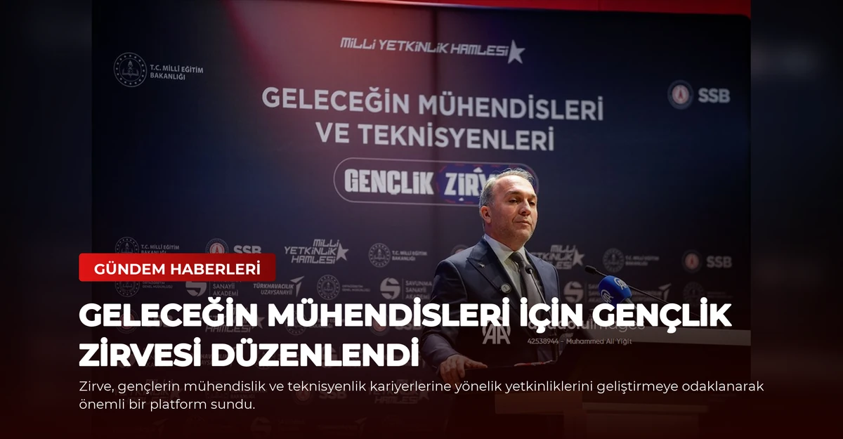 Geleceğin Mühendisleri için Gençlik Zirvesi Düzenlendi