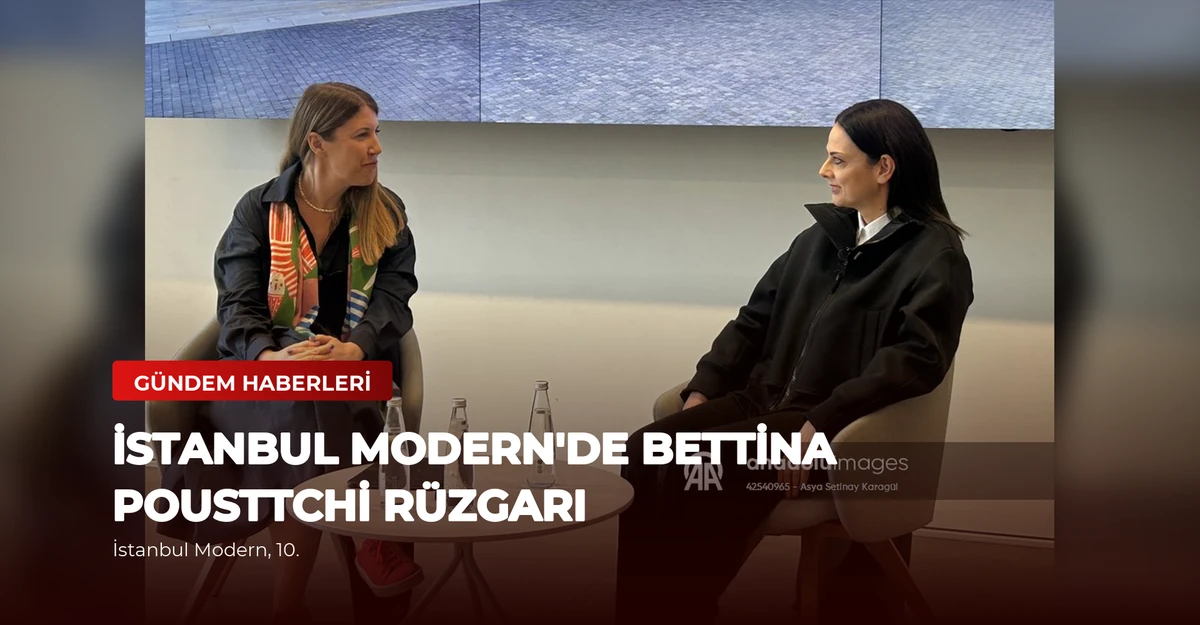 İstanbul Modern'de Bettina Pousttchi Rüzgarı