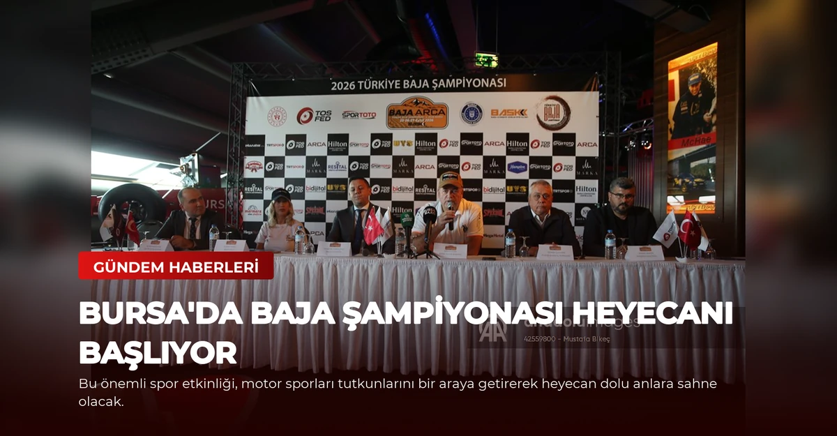 Bursa'da Baja Şampiyonası Heyecanı Başlıyor