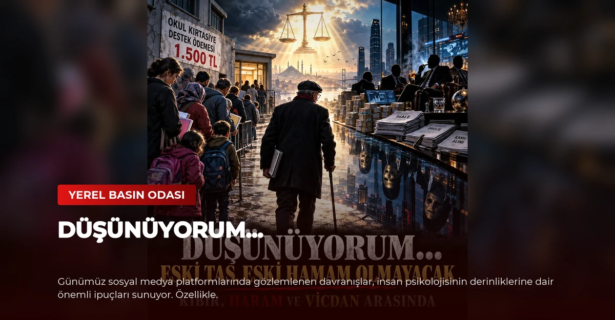 DÜŞÜNÜYORUM…