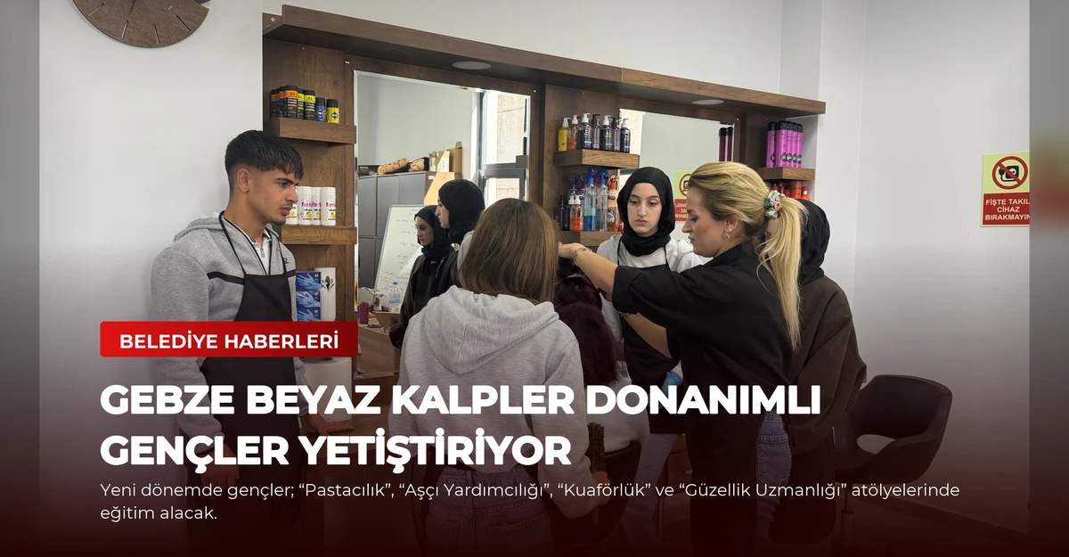 Gebze Beyaz Kalpler donanımlı gençler yetiştiriyor