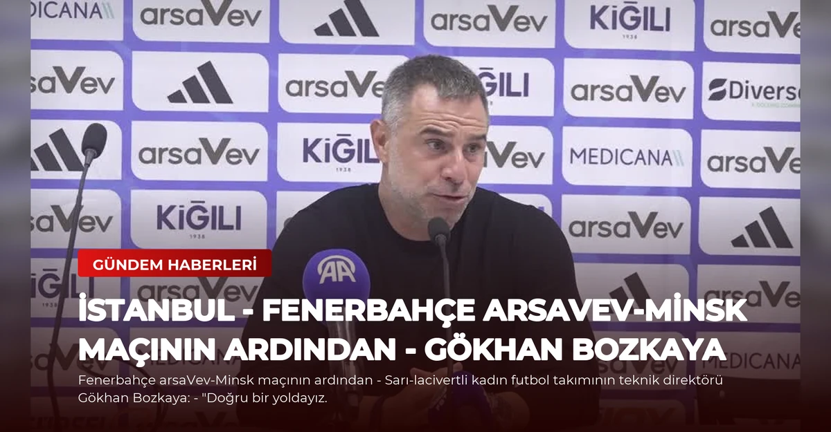 İSTANBUL - Fenerbahçe arsaVev-Minsk maçının ardından - Gökhan Bozkaya