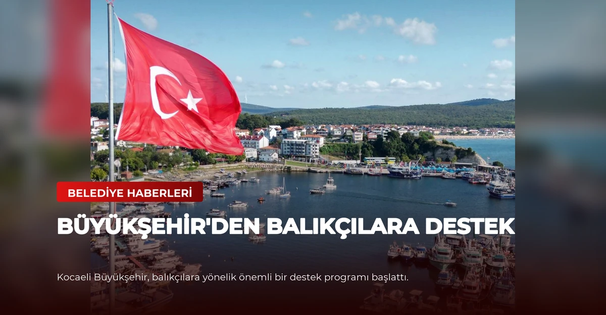 Büyükşehir'den Balıkçılara Destek