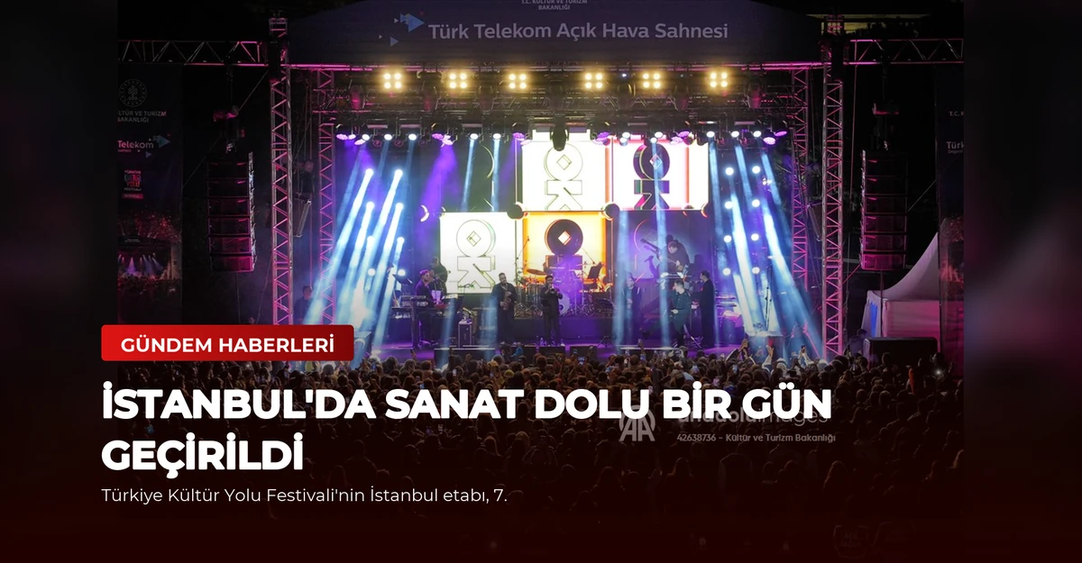 İstanbul'da Sanat Dolu Bir Gün Geçirildi