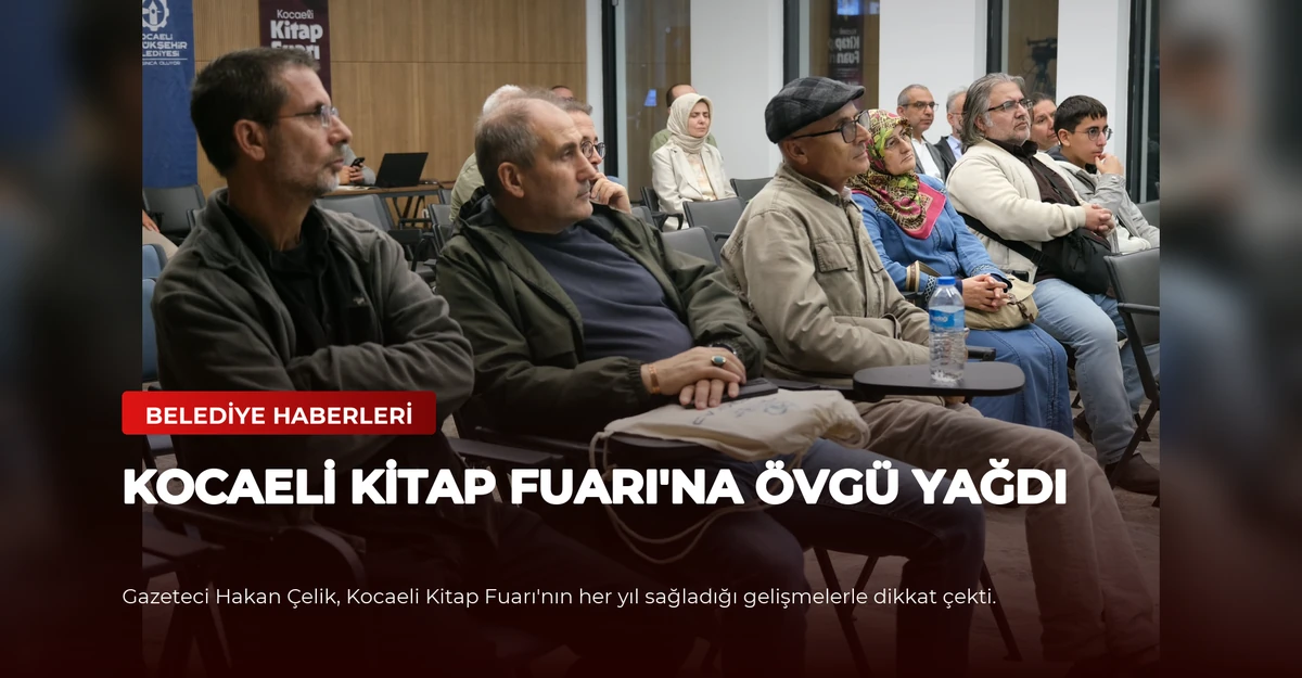 Kocaeli Kitap Fuarı'na Övgü Yağdı
