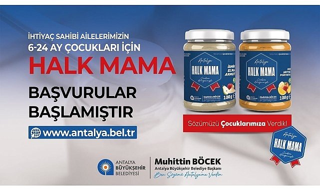 Halk Mama Projesi için başvurular sürüyor