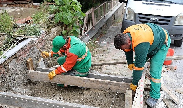  Çankaya’da Merdivenli Yollar Yenileniyor