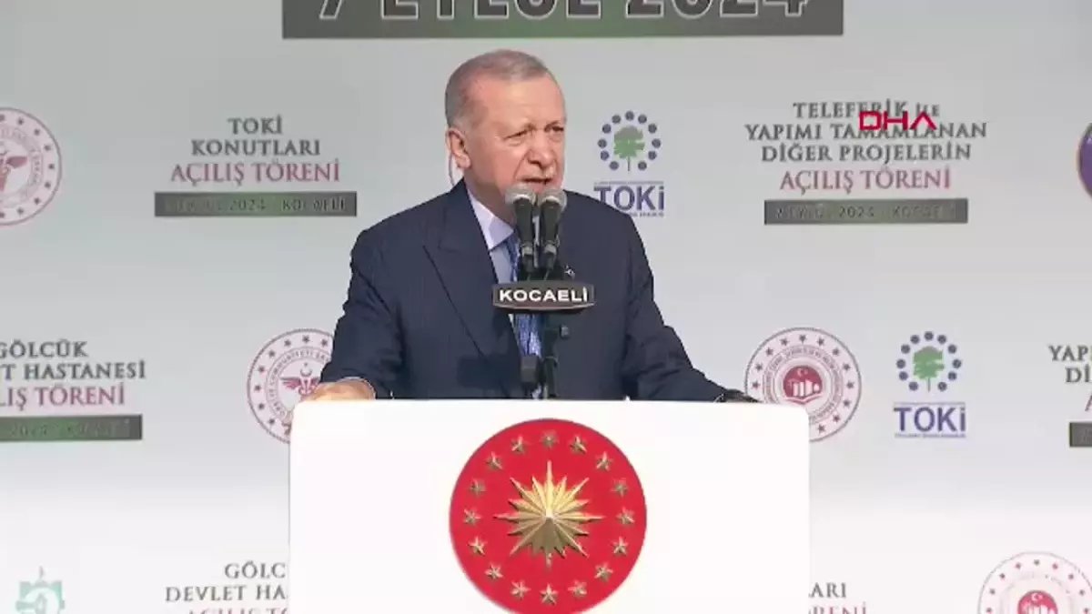 Cumhurbaşkanı Erdoğan, Kocaeli’de Yatırımlar ve Deprem Hazırlıkları Hakkında Konuştu